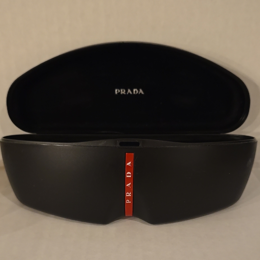Prada Brown Cat-Eye Sunglasses - Model number (SPR 08R). Prescription Lens - Picture 5 of 6